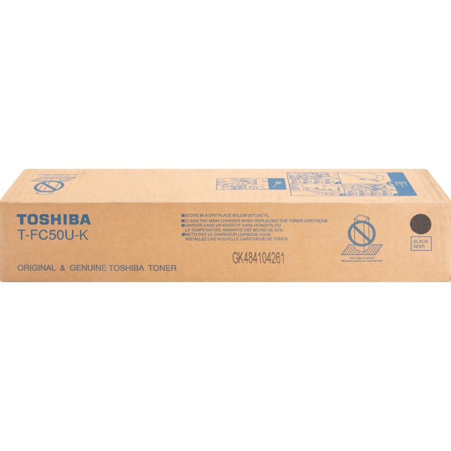 Toshiba Original Laser Toner Cartridge - Black - 1 Each TFC50UK