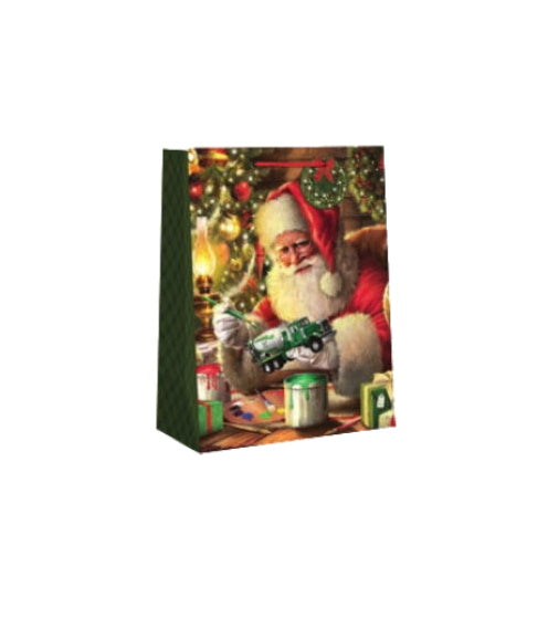 Traditional Small Gift Bag - Santa Finishing Touches