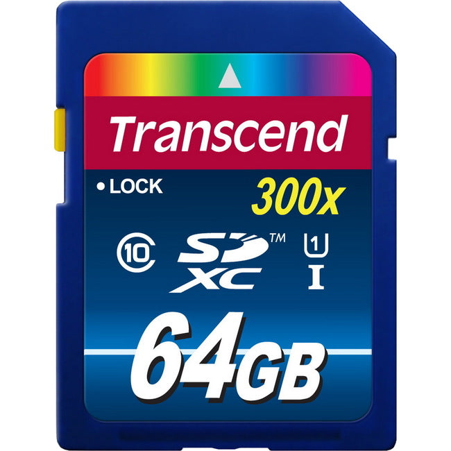 Transcend Premium 64 GB Class 10/UHS-I SDXC TS64GSDU1