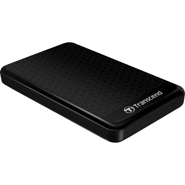 Transcend StoreJet 25A3 2 TB Portable Rugged Hard Drive - 2.5 External - SATA - Black" TS2TSJ25A3K