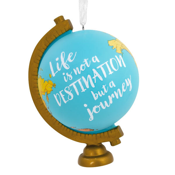 Travel Globe Ornament