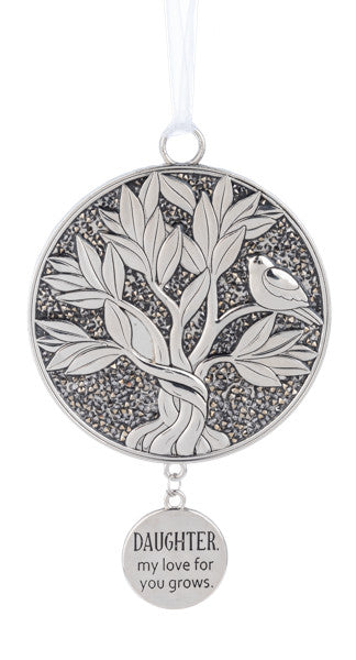 Tree of Life Ornament - Daughter My Love for You Grows