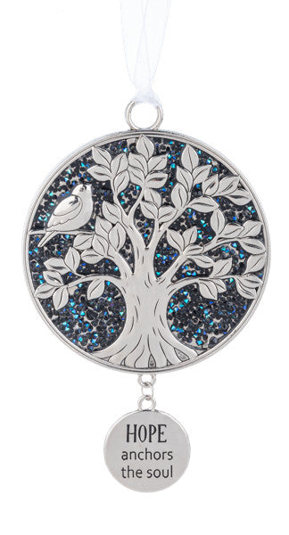 Tree of Life Ornament - Hope Anchors the Soul
