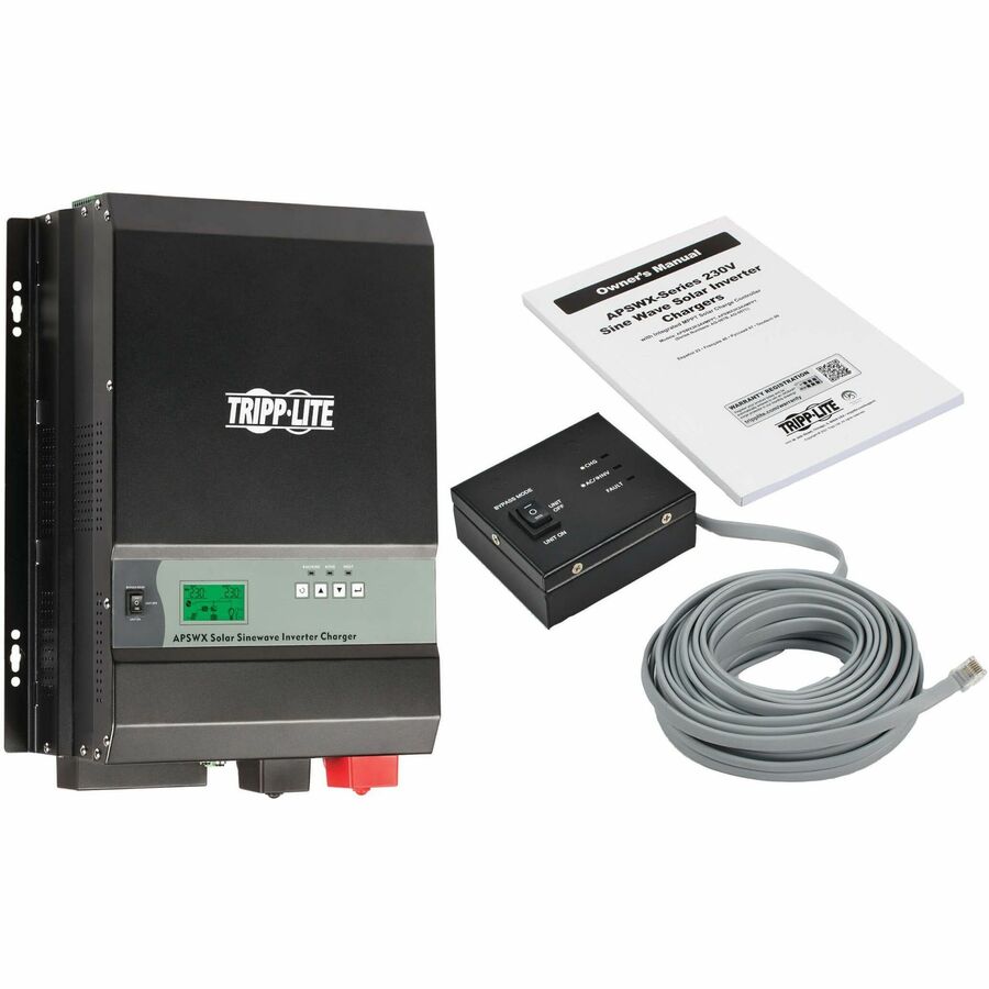 Tripp Lite 2000W 24VDC 230V Sine Wave Solar Inverter/Charger - 60A MPPT Solar Charge