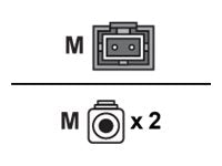 Tripp Lite 2M Duplex Multimode 62.5/125 Fiber Optic Patch Cable MTRJ/LC 6' 6ft 2 Meter Blue - Patch cable - MT-RJ multi-mode N314-02M-BL