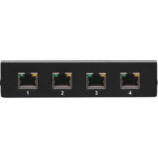 Tripp Lite 4-Port Dvi Over Cat5/Cat6 Extender Splitter, Video Transmitter, 1920X1080 At 60Hz, Up To 61 M (200-Ft.)