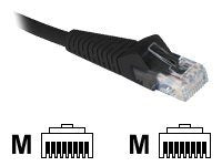 Tripp Lite 40ft Cat6 Gigabit Snagless Molded Patch Cable RJ45 M/M Black 40' - Patch cable - RJ-45 (M) to RJ-45 (M) - 40