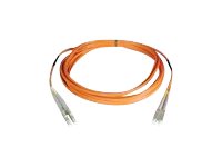 Tripp Lite 65M Duplex Multimode 50/125 Fiber Optic Patch Cable LC/LC 65 Meter - Patch cable - LC multi-mode (M) to LC multi-mode N520-65M