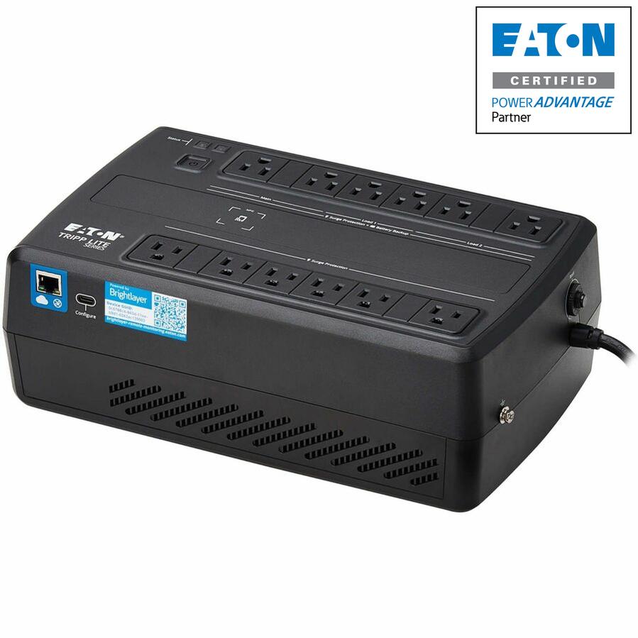 Tripp Lite 750VA Cloud-Connected UPS - Smart Remote Monitoring Battery Backup | TecISoft AVR750UNC