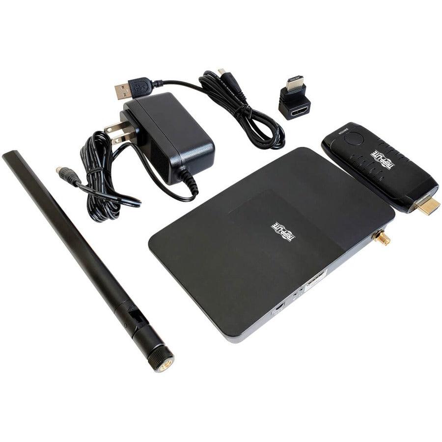 Tripp Lite B126-1D10-Whd1 Av Extender Av Transmitter & Receiver Black