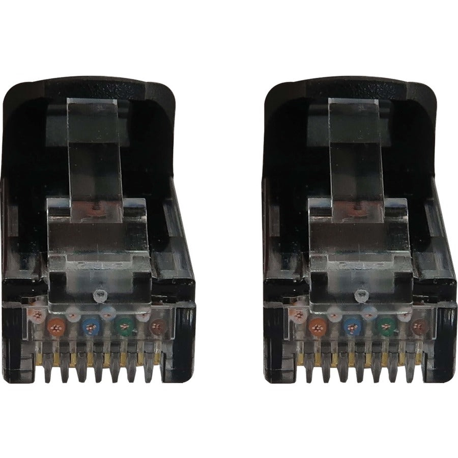 Tripp Lite Cat6a 10G Snagless Molded UTP Ethernet Cable (RJ45 M/M) PoE Black 15 ft. (4.6 m