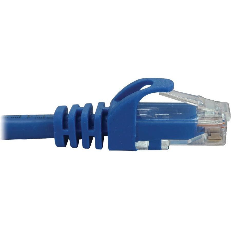 Tripp Lite Cat6a 10G Snagless Molded UTP Ethernet Cable (RJ45 M/M), PoE, Blue, 100 ft. (30.5 m)