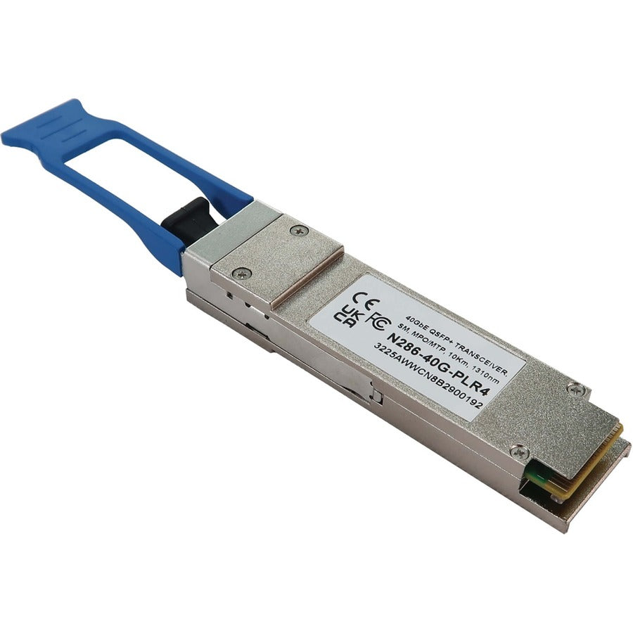 Tripp Lite Cisco-Compatible QSFP+ Transceiver - 40GBase-PLR4, Singlemode MPO/MTP, 1310