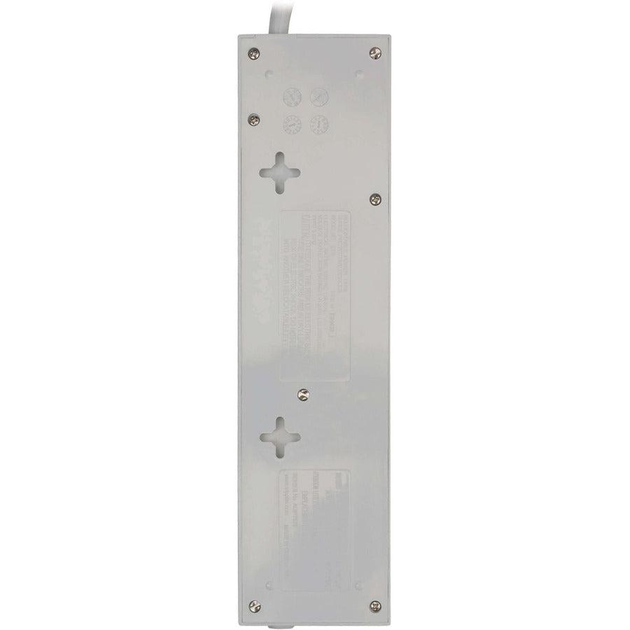 Tripp Lite Protect It! Surge Protector with 6 Right-Angle Outlets, 6 ft. (1.83 m) Cord, 540 Joules, Diagnostic LED