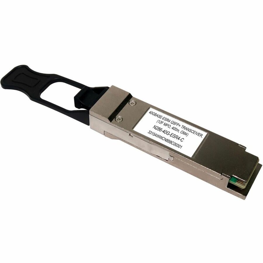 Tripp Lite QSFP-40G-SR4 QSFP+ Transceiver - 40GBase-SR4, MTP/MPO MMF, 40 Gbps, 850 nm,