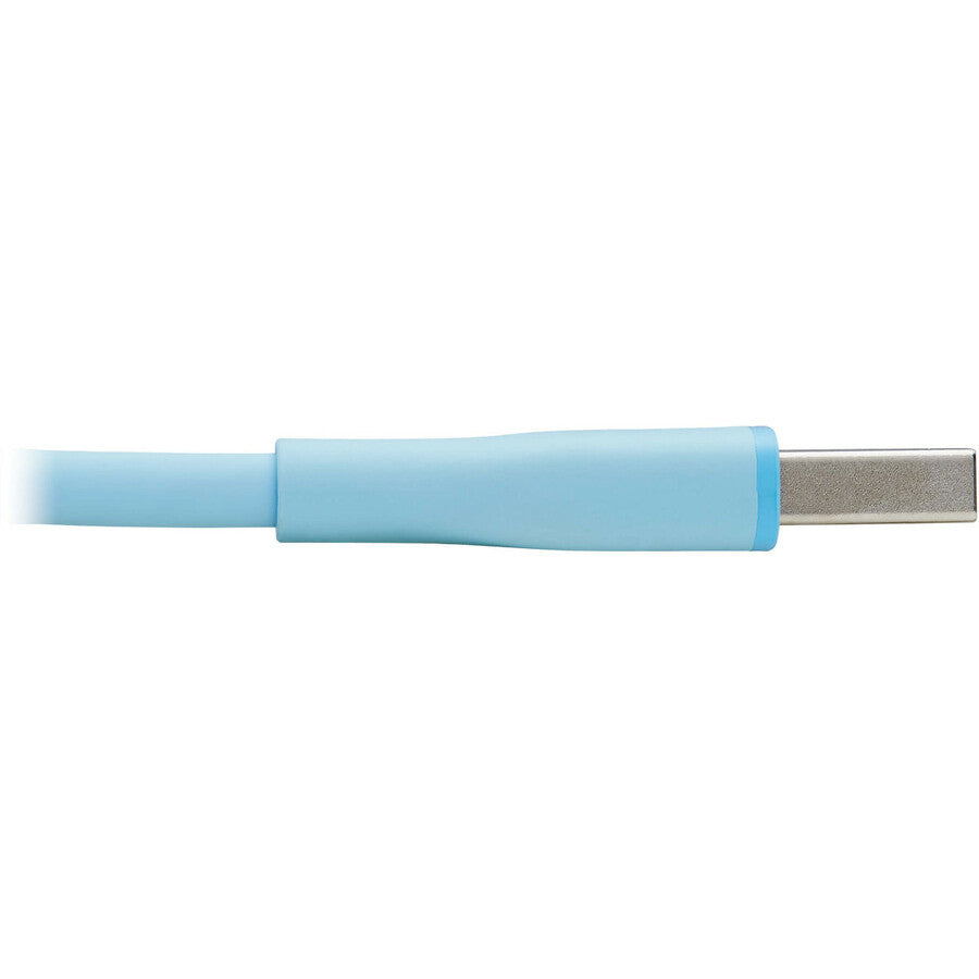 Tripp Lite Safe-IT USB-A to Lightning Sync/Charge Antibacterial Cable (M/M) Ultra Flexible