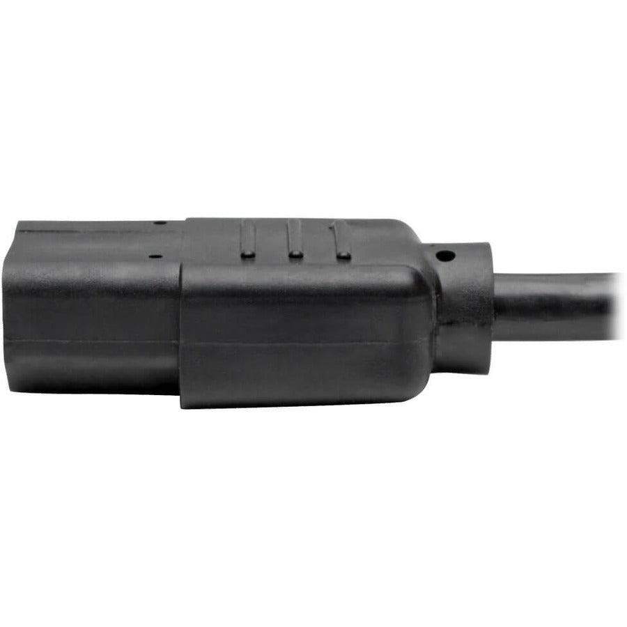 Tripp Lite Universal Power Extension Cord Y Splitter Cable (Nema 5-15P To 2X Iec-320-C13), 6-Ft.