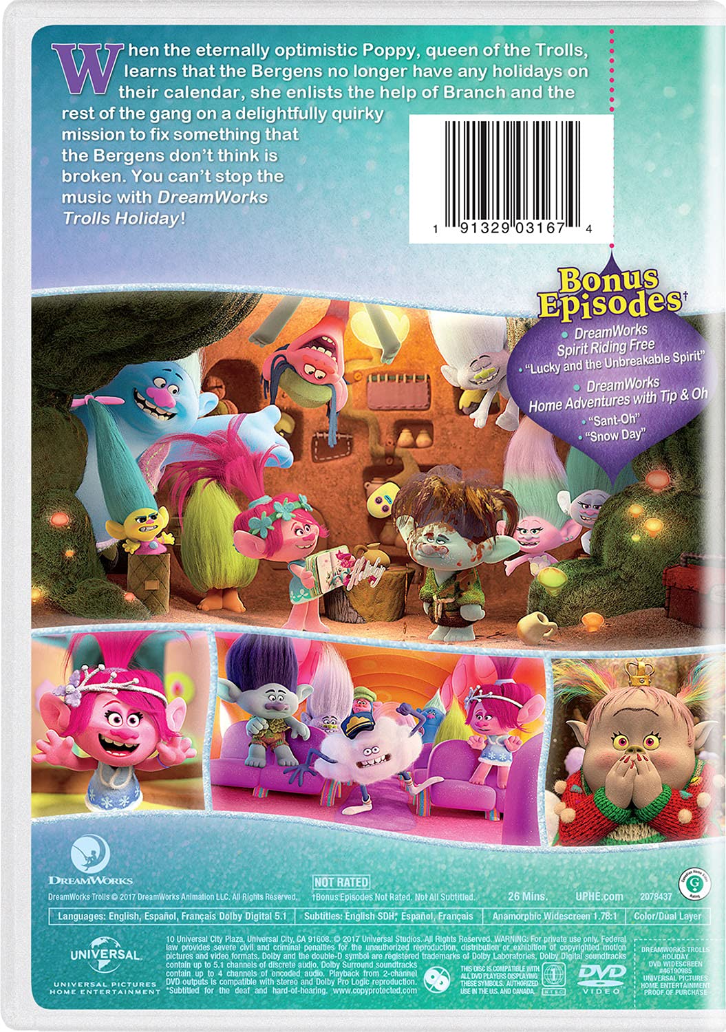 Trolls Holiday - DVD