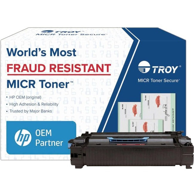 Troy Toner Secure Original MICR Laser Toner Cartridge - Alternative for Troy, HP CF325X - Black - 1 Pack 02-88000-001