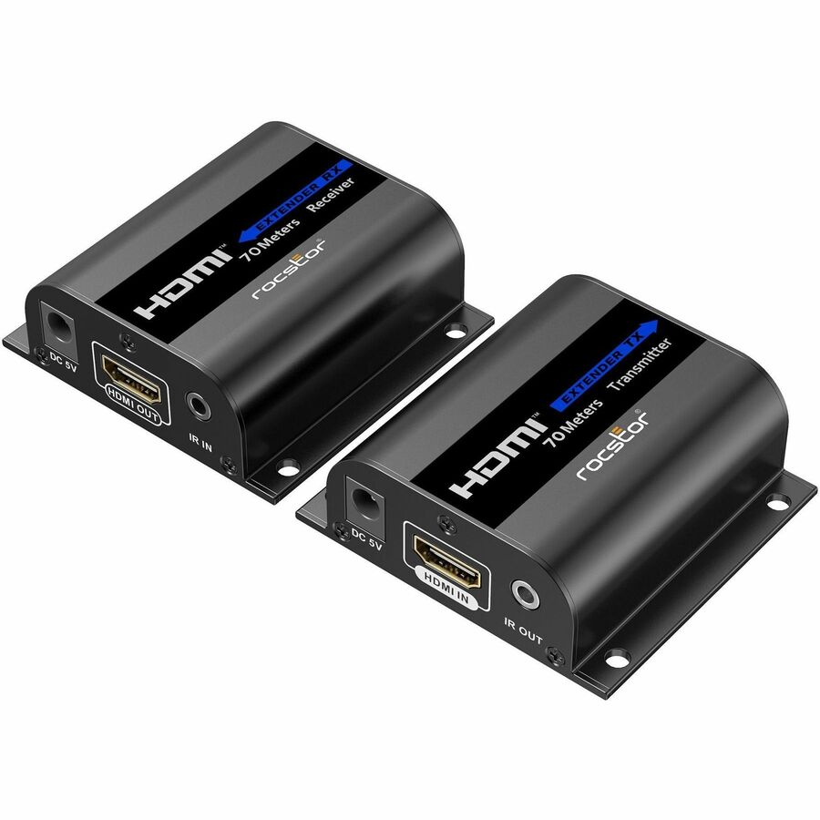 TrueReach 4K@60Hz HDMI KVM Extender over CAT6/CAT6a/Cat7 Ethernet Cable - Supports USB