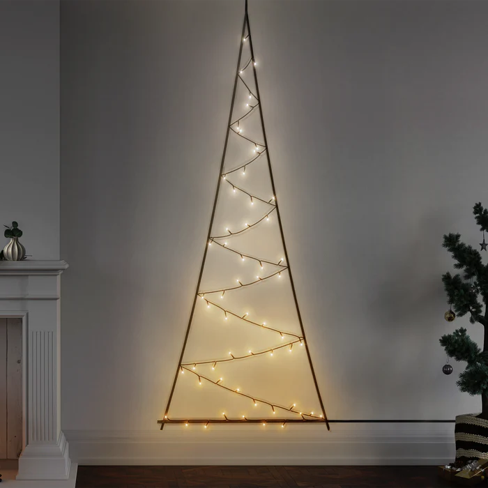 Twinkly 70-Light RGB LED 2D Light Tree (Generation II)
