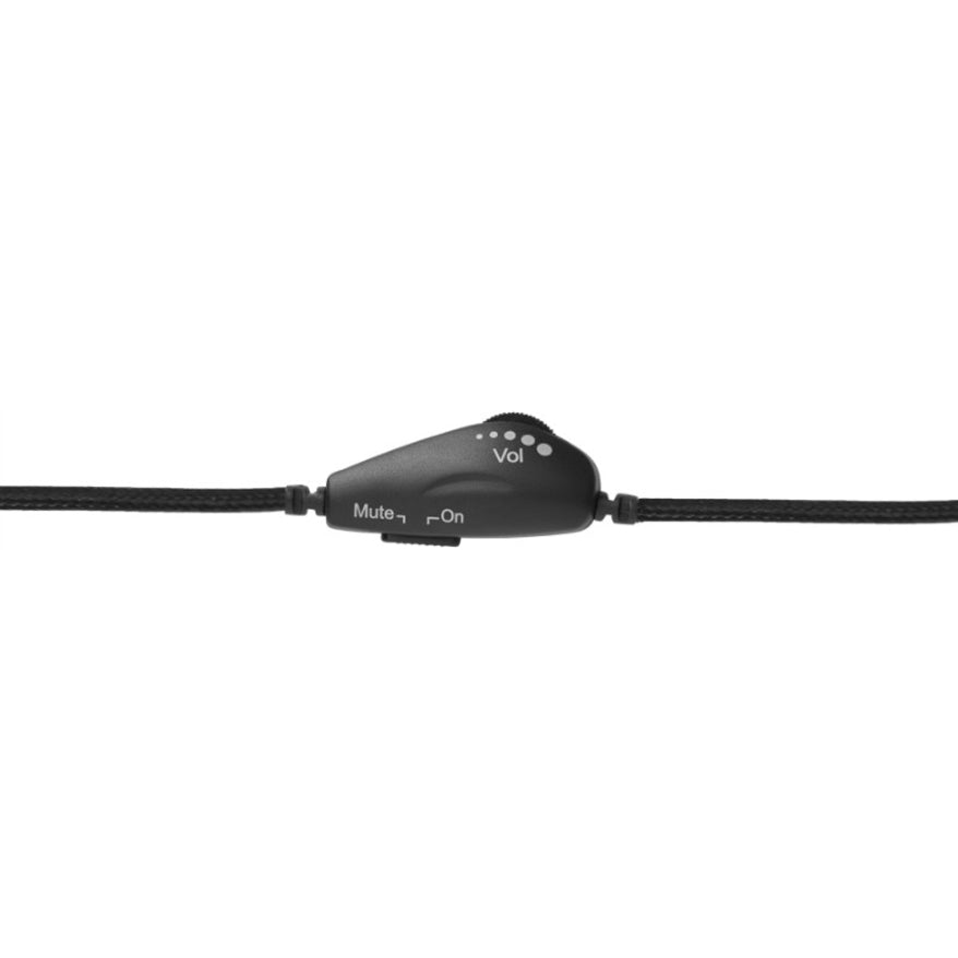 USB Headset with Microphone - K-12 Classroom Stereo Headphones | Cyber Acoustics AC-5008