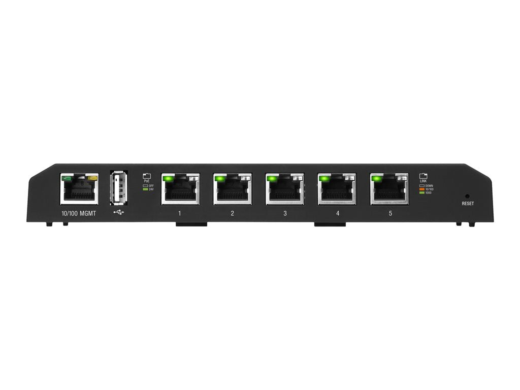 Ubiquiti EdgeSwitch ES-5XP - Switch - managed - 5 x 10/100/1000 (PoE) - wall-mountable - PoE