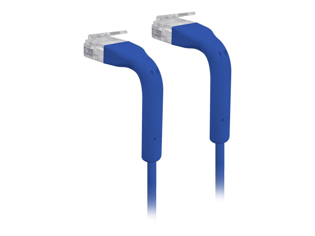 Ubiquiti UniFi - Patch cable - RJ-45 (M) to RJ-45 (M) - 10 ft - 0.1 in - CAT 6 - booted - blue U-CABLE-PATCH-3M-RJ45-BL