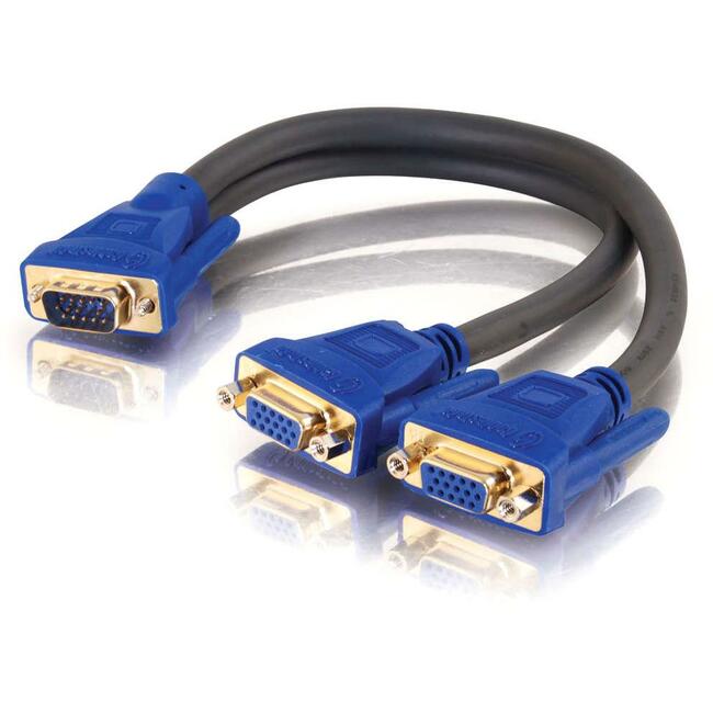 Ultimaandtrade; One Hd15 Male To Two Hd15 Female Sxga Monitor Y-Cable
