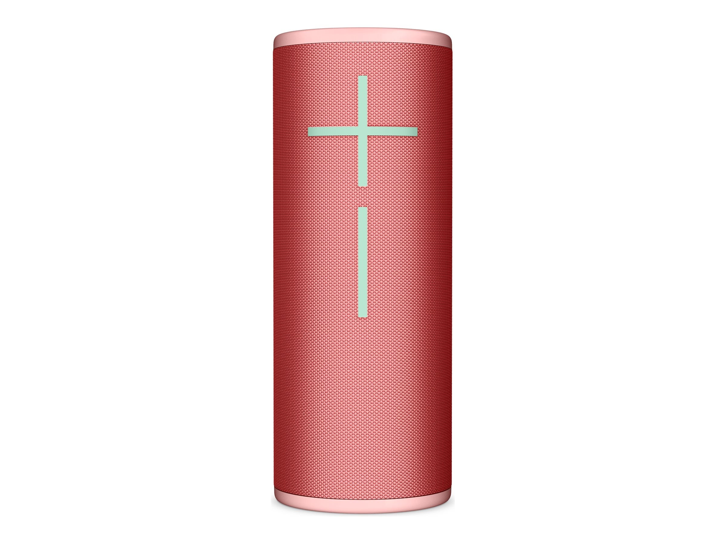 Ultimate Ears MEGABOOM 4 - Speaker - for portable use - wireless - Bluetooth - App-controlled - raspberry red 984-001994