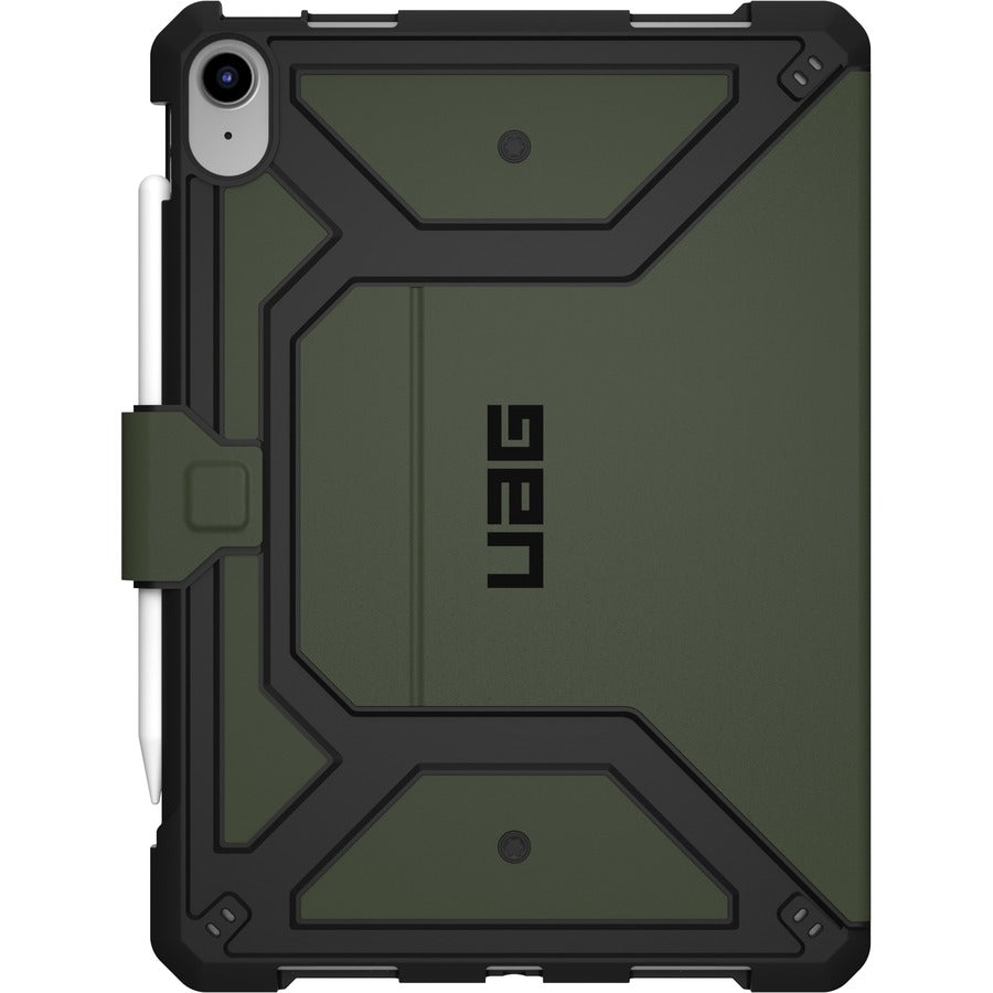 Urban Armor Gear Metropolis SE Rugged Carrying Case (Folio) for 10.9 Apple iPad (2022) Tablet - Olive" 12339X117272