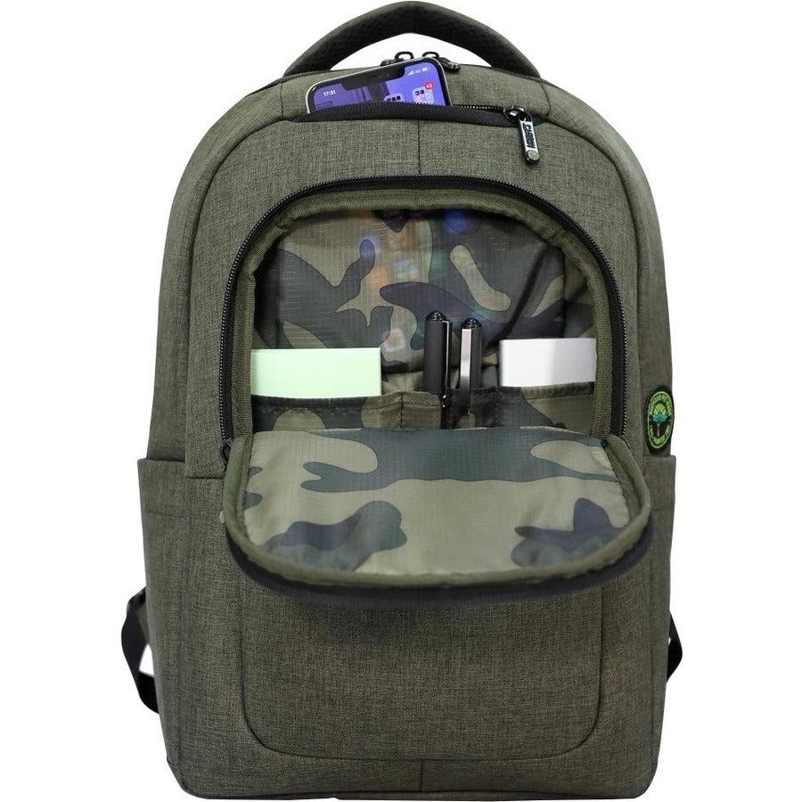 Urban Factory CYCLEE CITY Carrying Case (Backpack) for 10.5 to 15.6" Notebook - Khaki ECB35UF