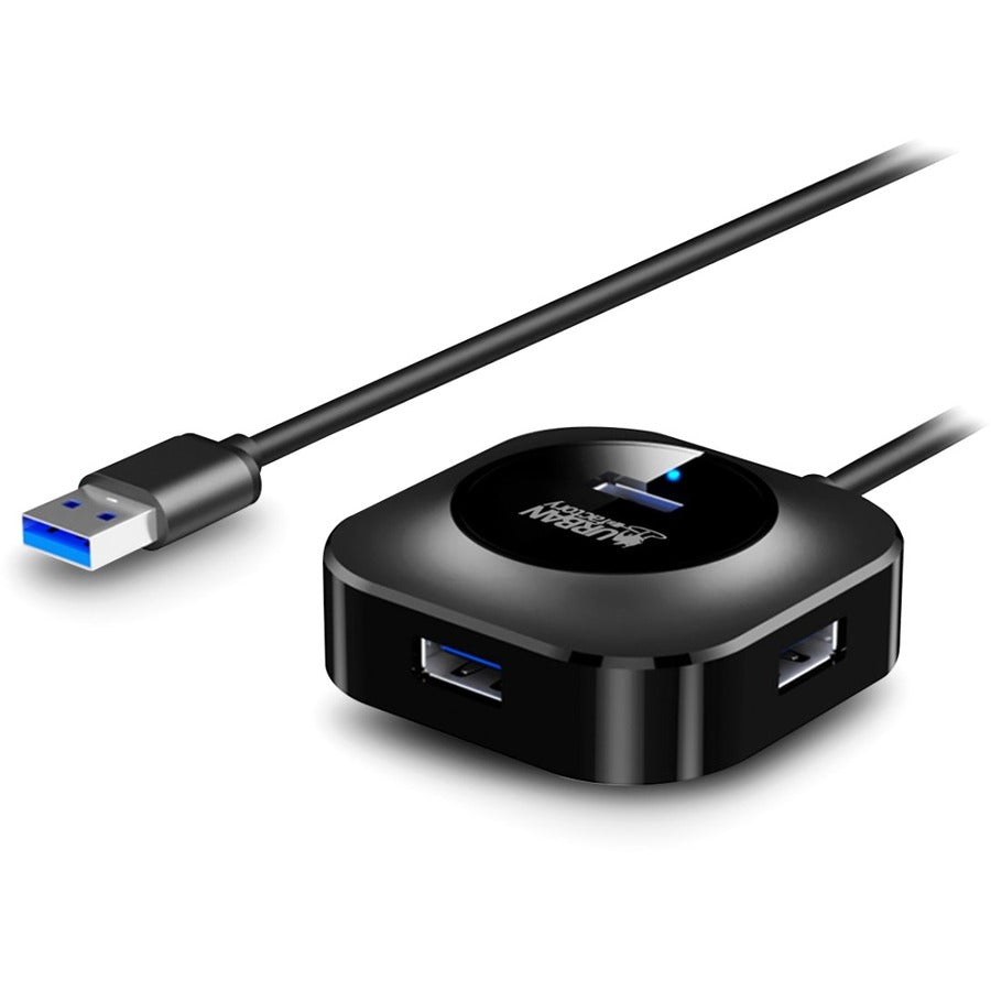 Urban Factory USB Hub - 4 USB Port(s) - 4 USB 3.0 Port(s)