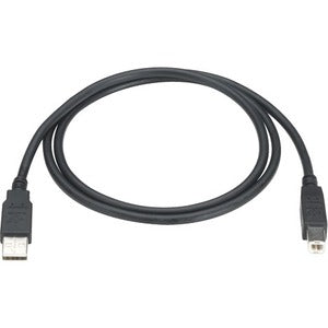 Usb 2.0 Cable Type A Male To Ty,Pe B Male Black 13-Ft.