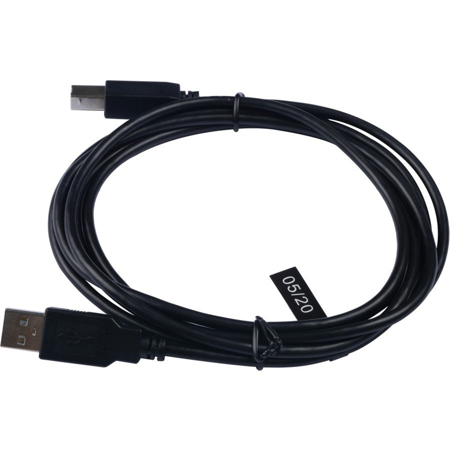V7 Black USB Cable USB 2.0 A Male to USB 2.0 B Male 5m 16.4ft V7N2USB2AB-05M