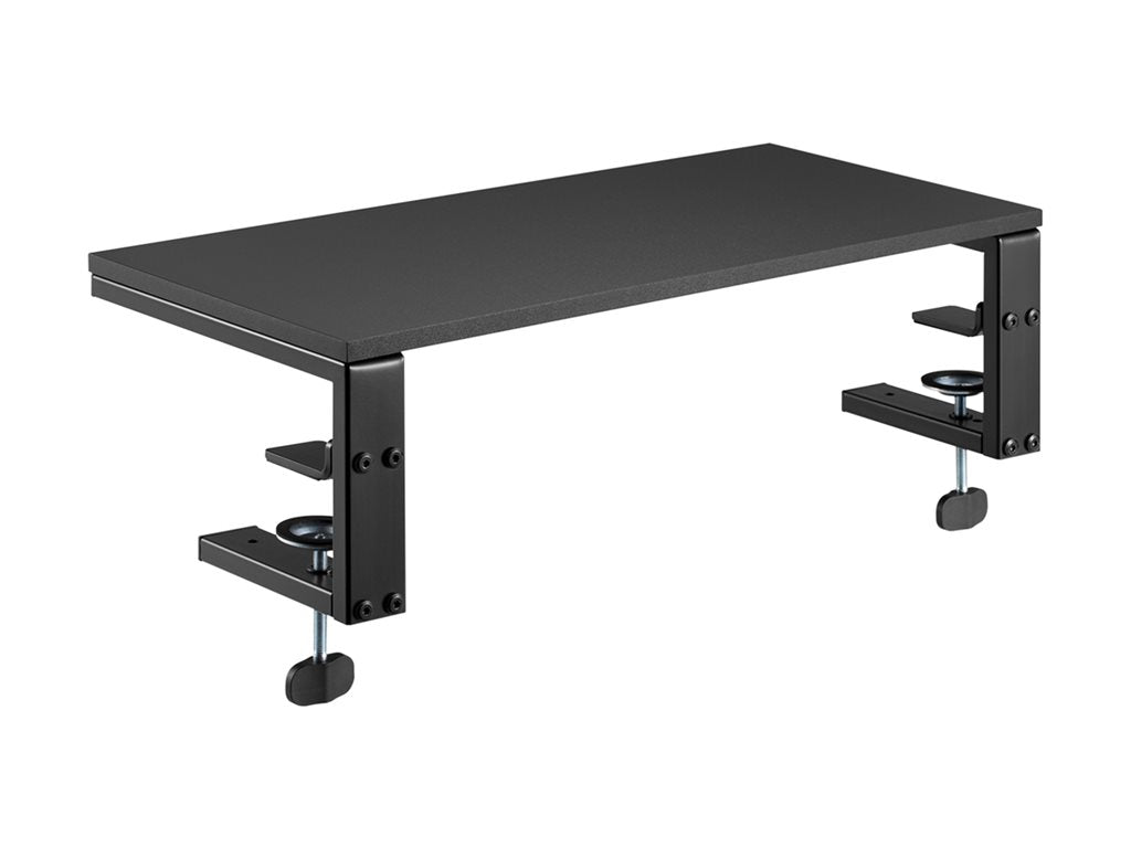 V7 DT1RSC - Monitor stand - riser, with clamp - desktop, free-standing - 10-32""