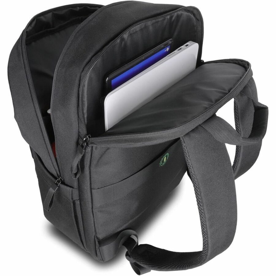 V7 Eco-Friendly CBP16-ECO2 Carrying Case (Backpack) for 15.6 to 16 Notebook - Black - rPET