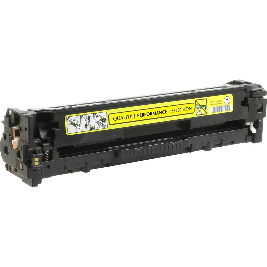 V7 Remanufactured Laser Toner Cartridge - Alternative for HP, Canon 131A, 131 (CF212A, 6269B001AA) - Yellow Pack
