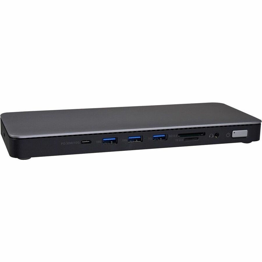 V7 Thunderbolt 4 Triple Alt Mode Display Docking Station - Memory Card Reader - SD microSD