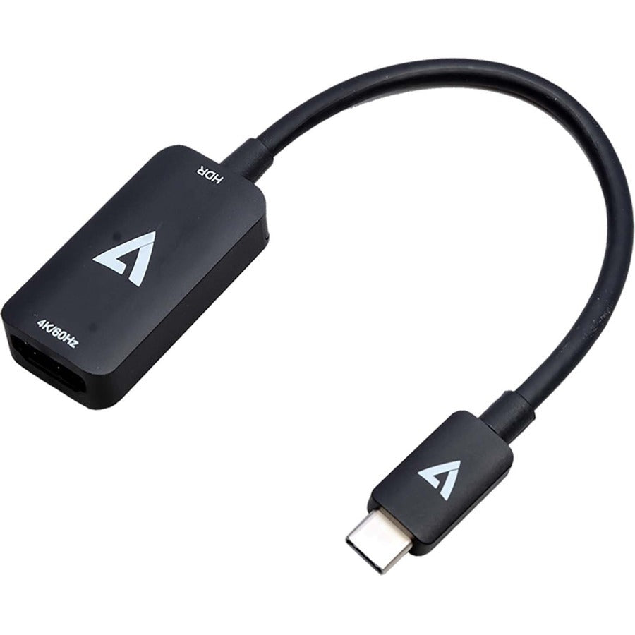 V7 USB-C Male to HDMI 2.0 Female 21.6 Gbps 4K UHD V7USBCHDMI4K60HZ