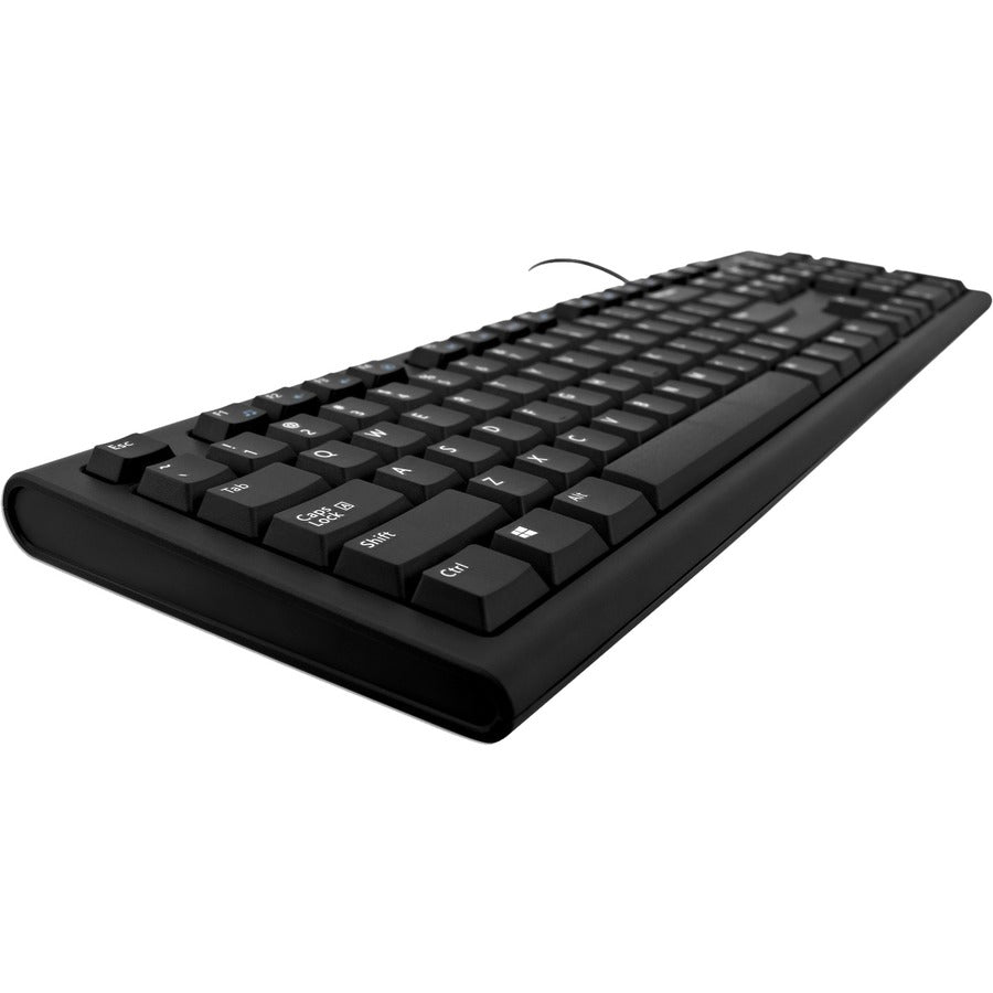 V7 USB Wired Keyboard - Black - US KU200US