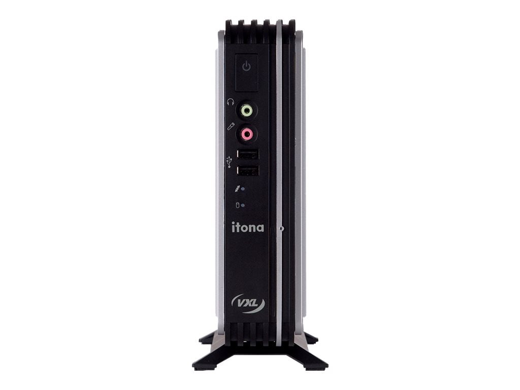 VXL Itona IQ-B47 - Thin client - DT - 1 x Celeron J1900 / 2 GHz - RAM 4 GB - flash 16 GB - HD Graphics - GigE - Windows Embedded 4ZR0K40240