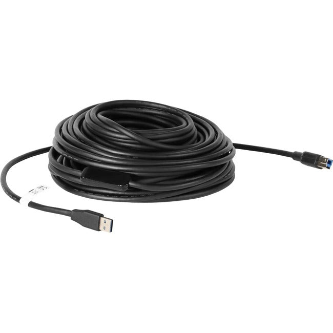Vaddio 20m USB 3.0 A to USB B Cable - Active USB Cable - Black 440-1005-023