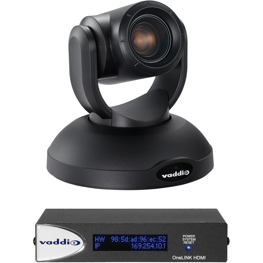 Vaddio RoboSHOT Video Conferencing Camera - 8.9 Megapixel - Black - TAA Compliant - 9 Mega