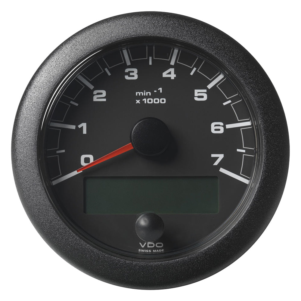 Veratron 3-3/8" (85MM) OceanLink® NMEA 2000® Tachometer - 7000 RPM - Black Dial