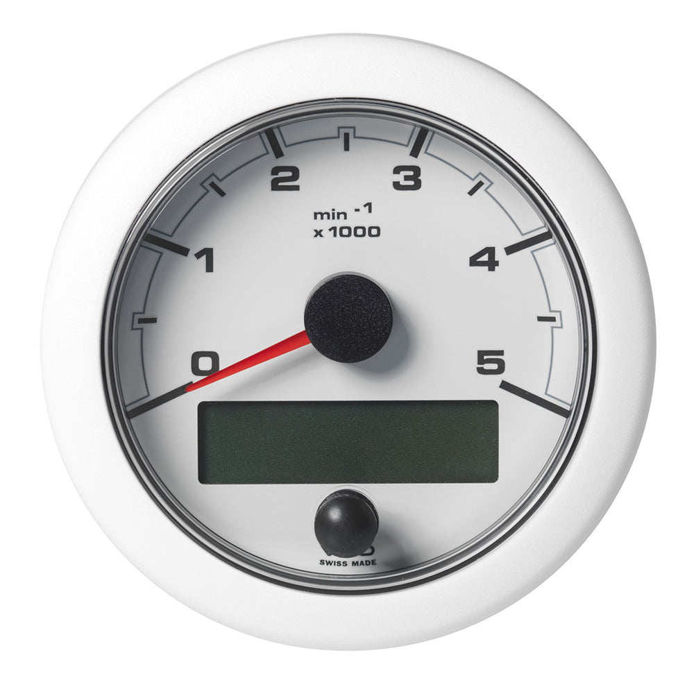 Veratron 3-3/8" (85mm) OceanLink® NMEA 2000® Tachometer - 5000 RPM - White Dial