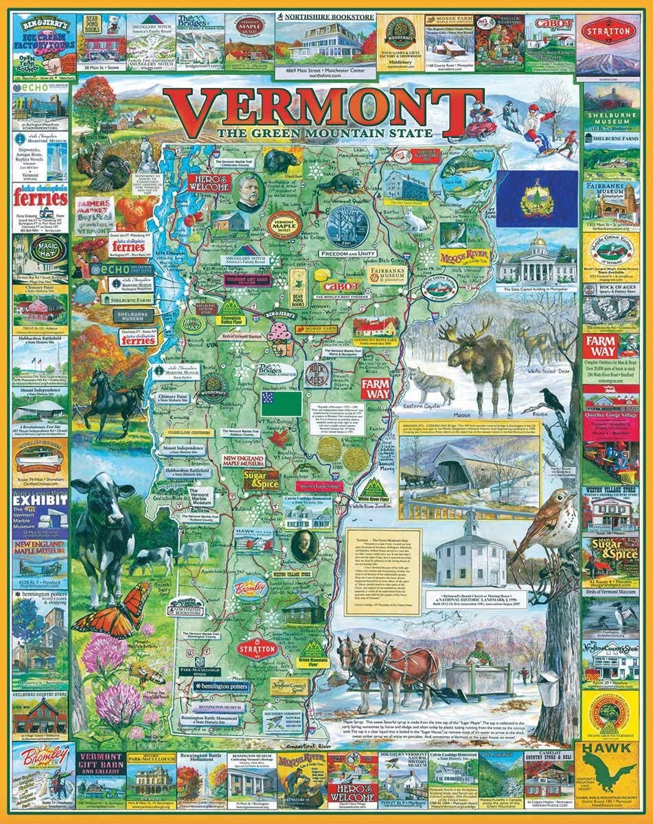 Vermont - 1000 Piece Jigsaw Puzzle