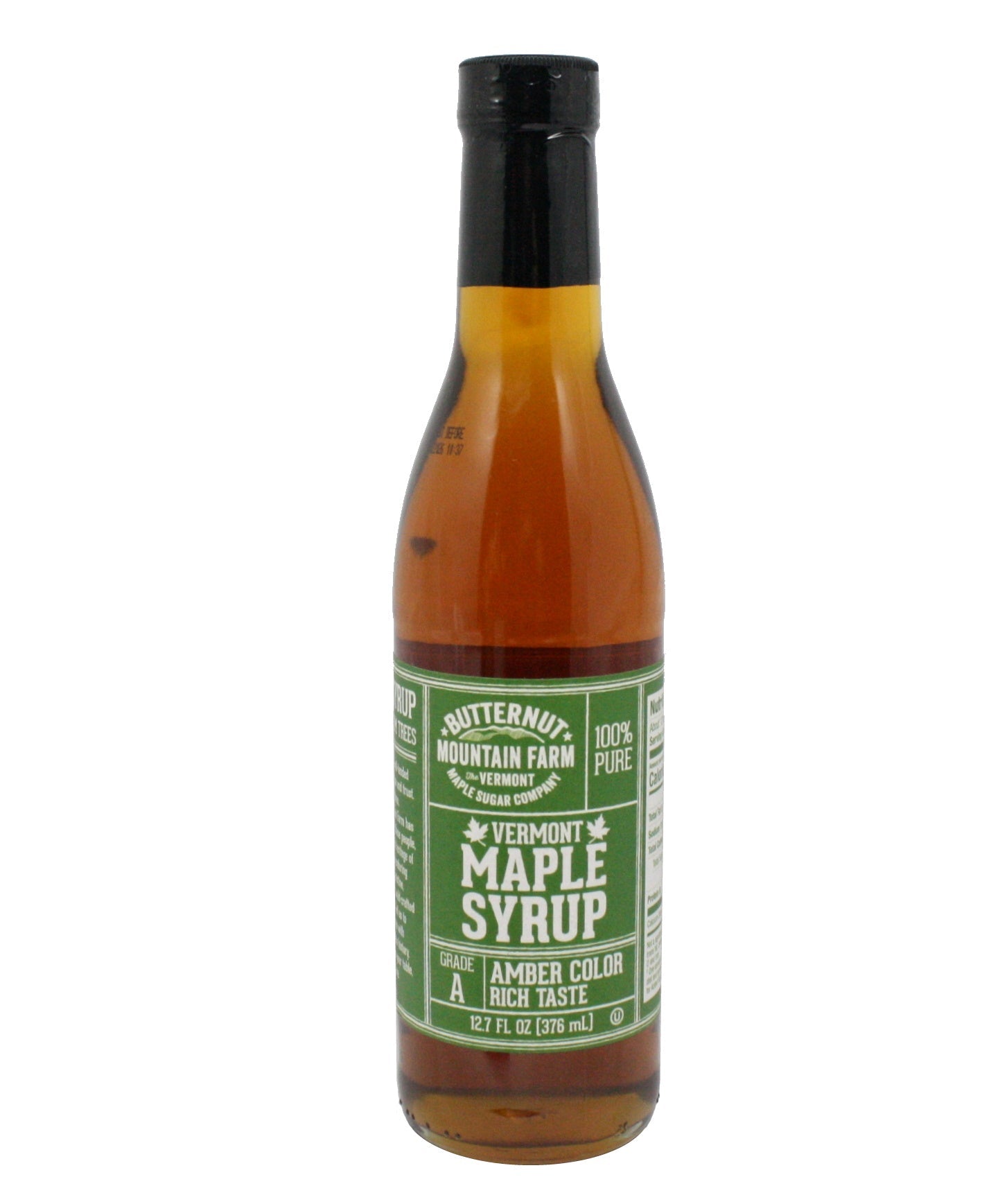 Vermont Maple Syrup Rich Amber Glass - 12.7 oz