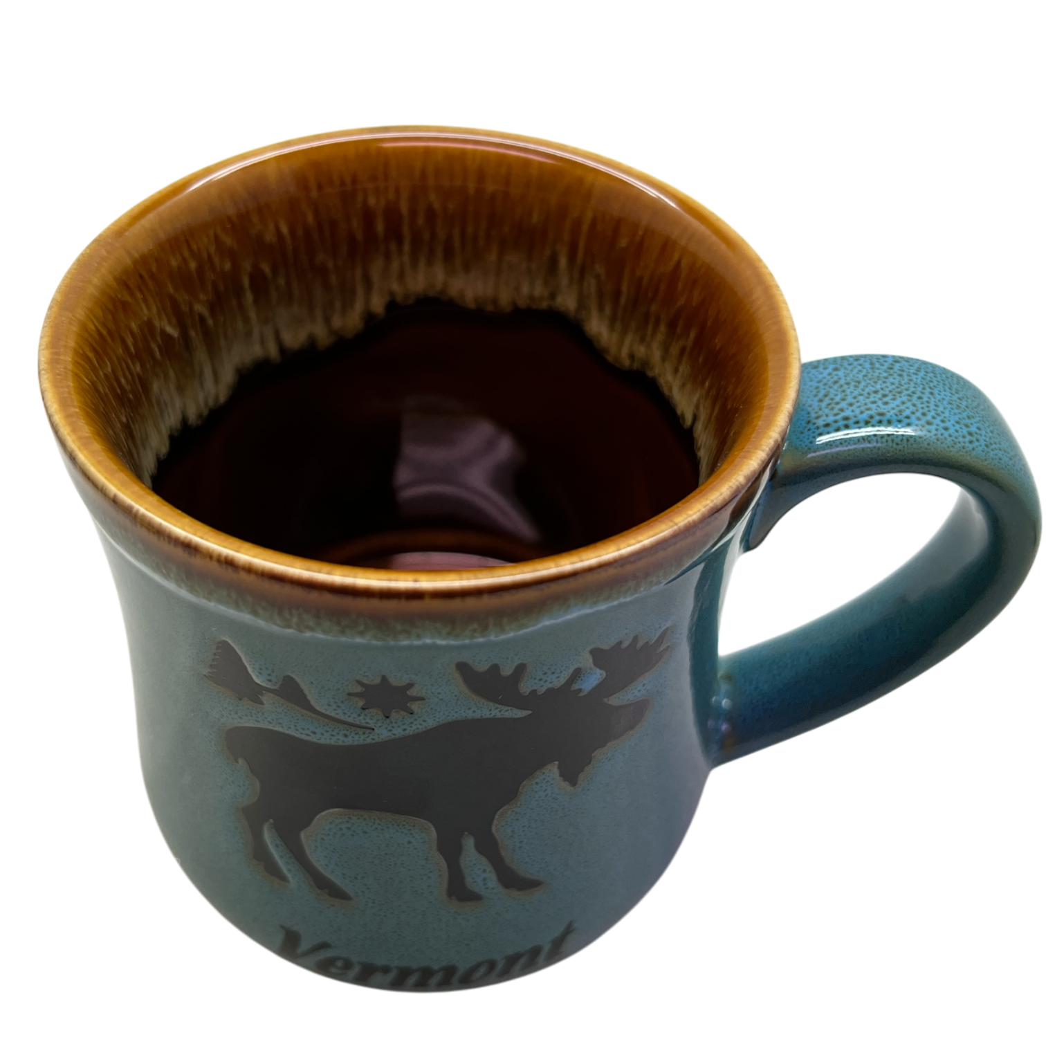 Vermont Moose Mug - Teal