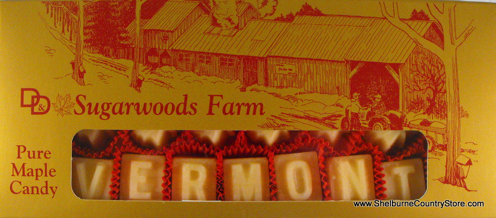 Vermont Pure Maple Candy - 8 ounce Gift Box